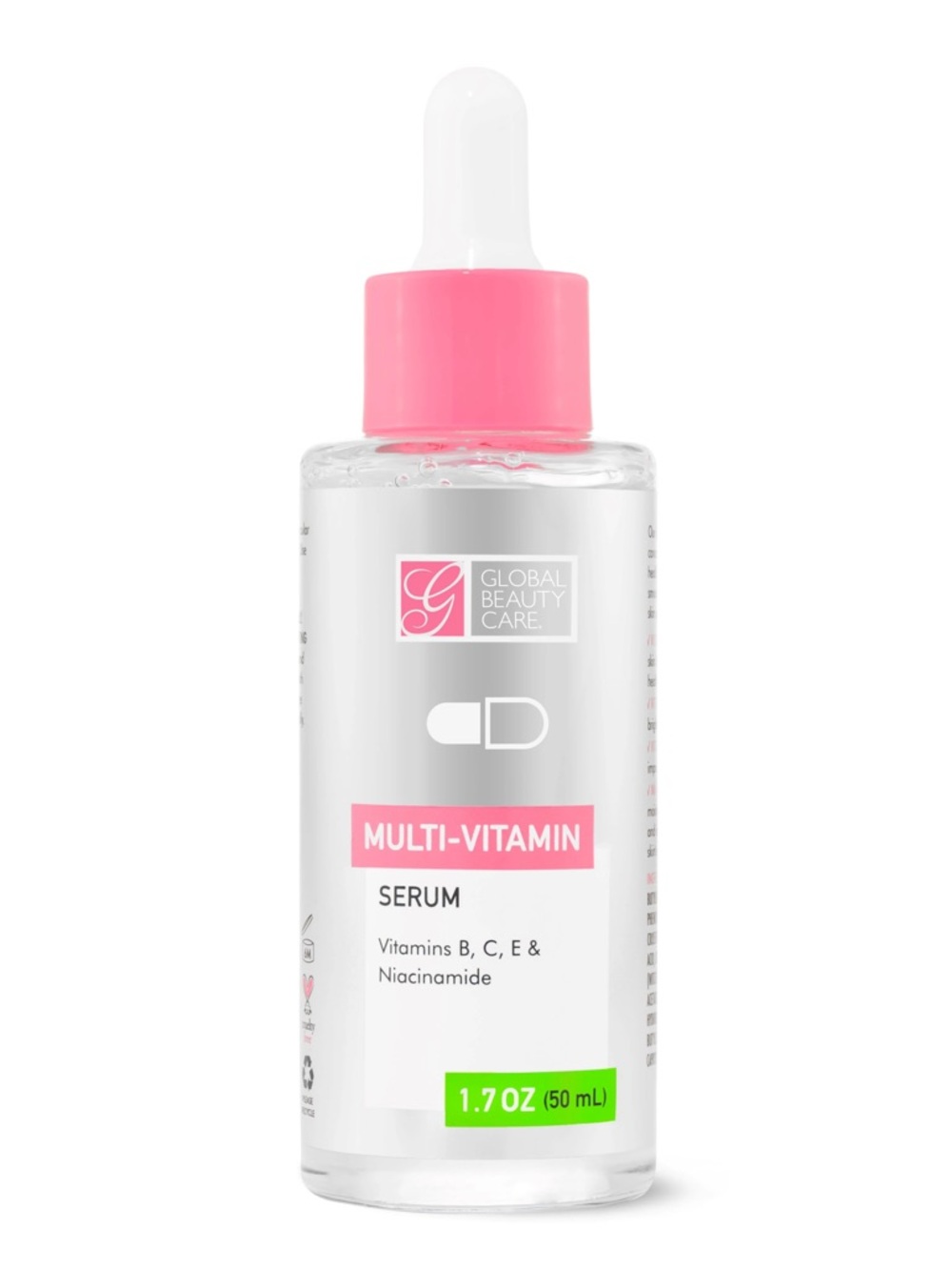 Global Beauty Care Multi-Vitamin Facial Serum - Vits B C E & Niacinamide 1.7 oz